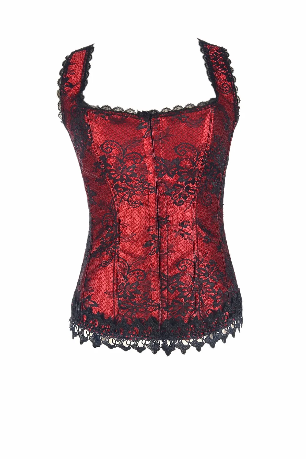 Сексуальный женский корсет с узором бюстье Бурлеск Топ костюм корсеты со