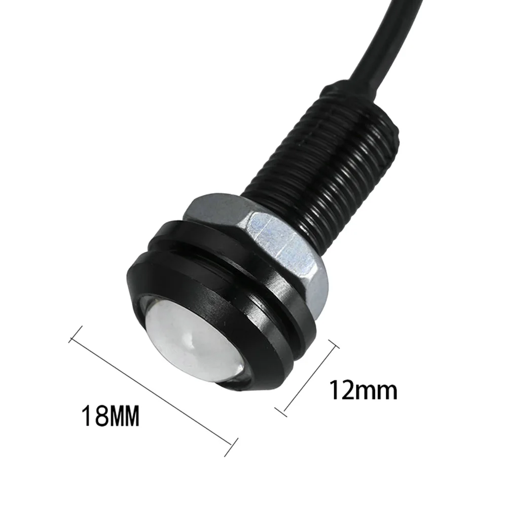 18 мм Автомобильный светодиодный орлиный глаз DRL Дневной светильник источник