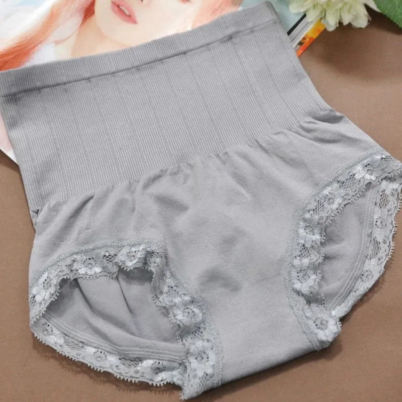 Трусы женские бесшовные утягивающие с высокой талией | Женская одежда