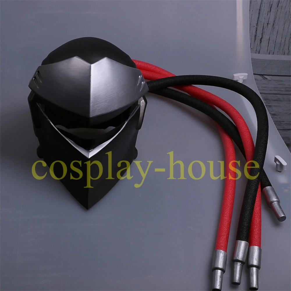 

Шлем и часы Genji-Blackwatch, маска Ника, костюмы для косплея, ПВХ шлем OW, игра на Хэллоуин, реквизит вечерние НКИ