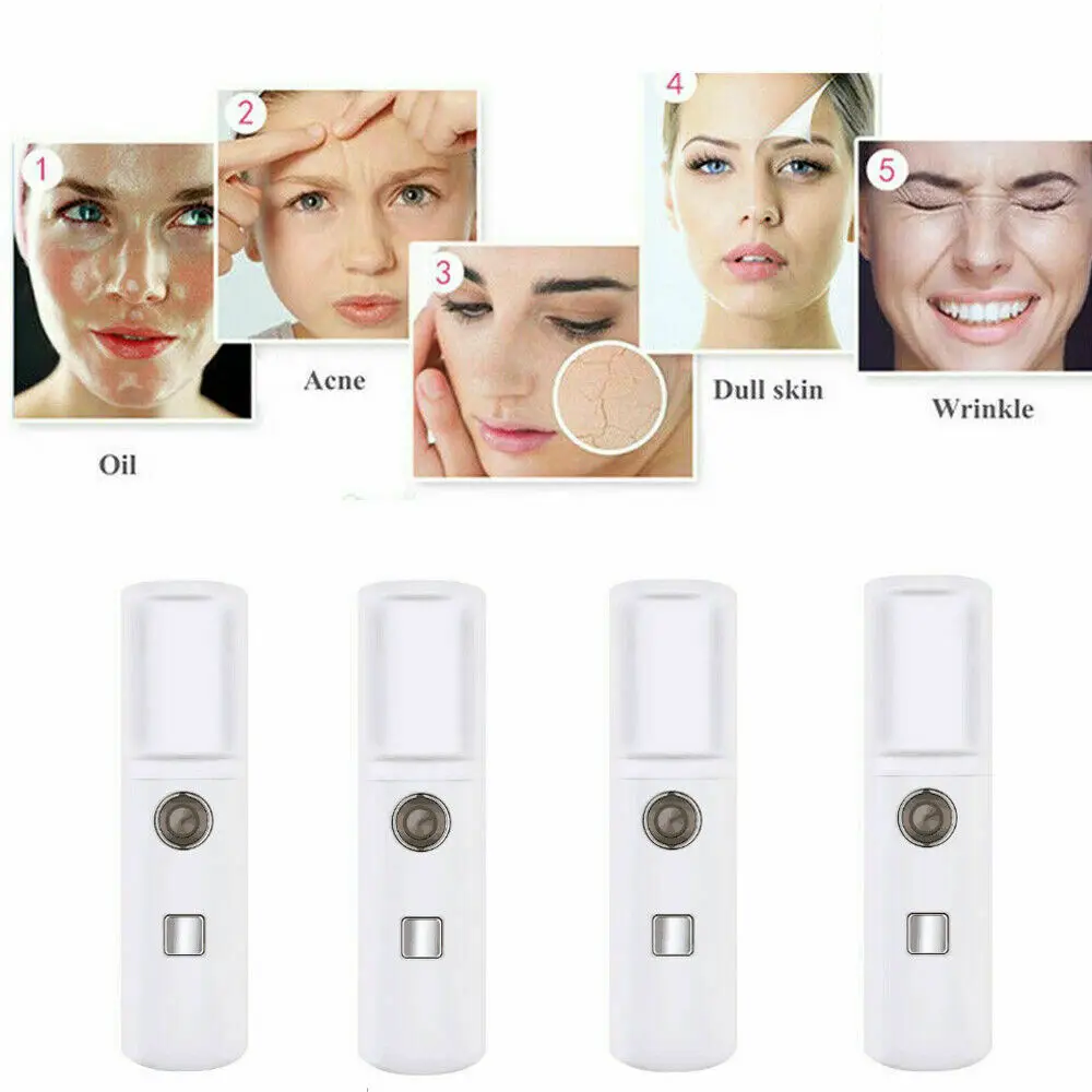 Мини Отпариватель для лица нано распылитель перезаряжаемый usb комплект ухода за