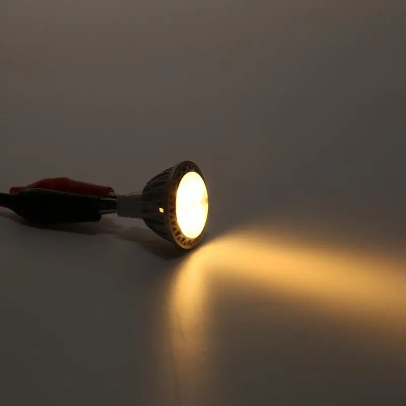 6 шт./компл. GU4/GU5.3 3 W/7 W 12 V Мини-Светодиодная лампа 4 светодиодный/6 светодиодный теплый свет лампы заменить галогенной лампы дома для помещений освещения