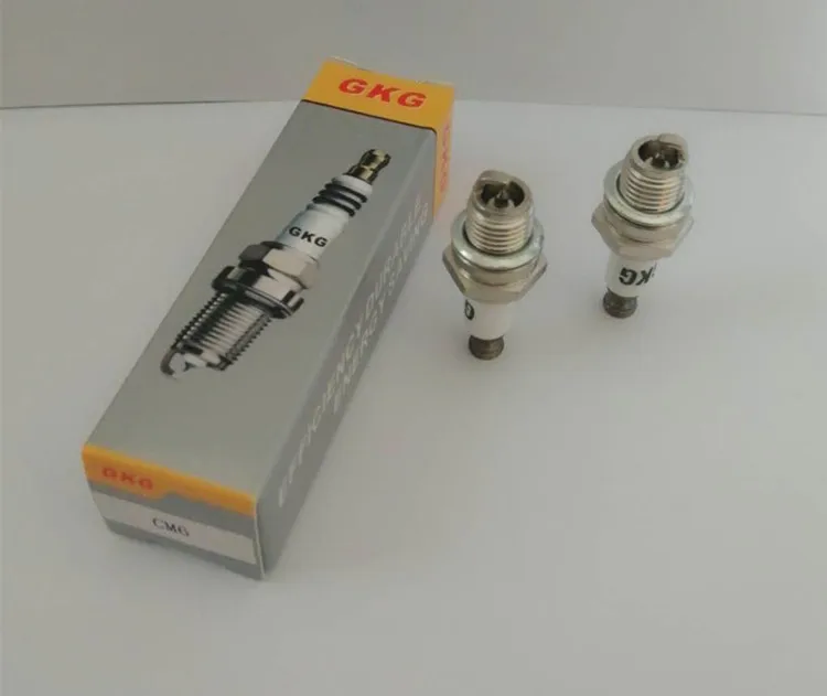 Горячая Распродажа иридиевая Свеча зажигания GKG CM6 2 шт. для U20MU UY6 CM 6 G20PU MLD35CC DLE30 candel