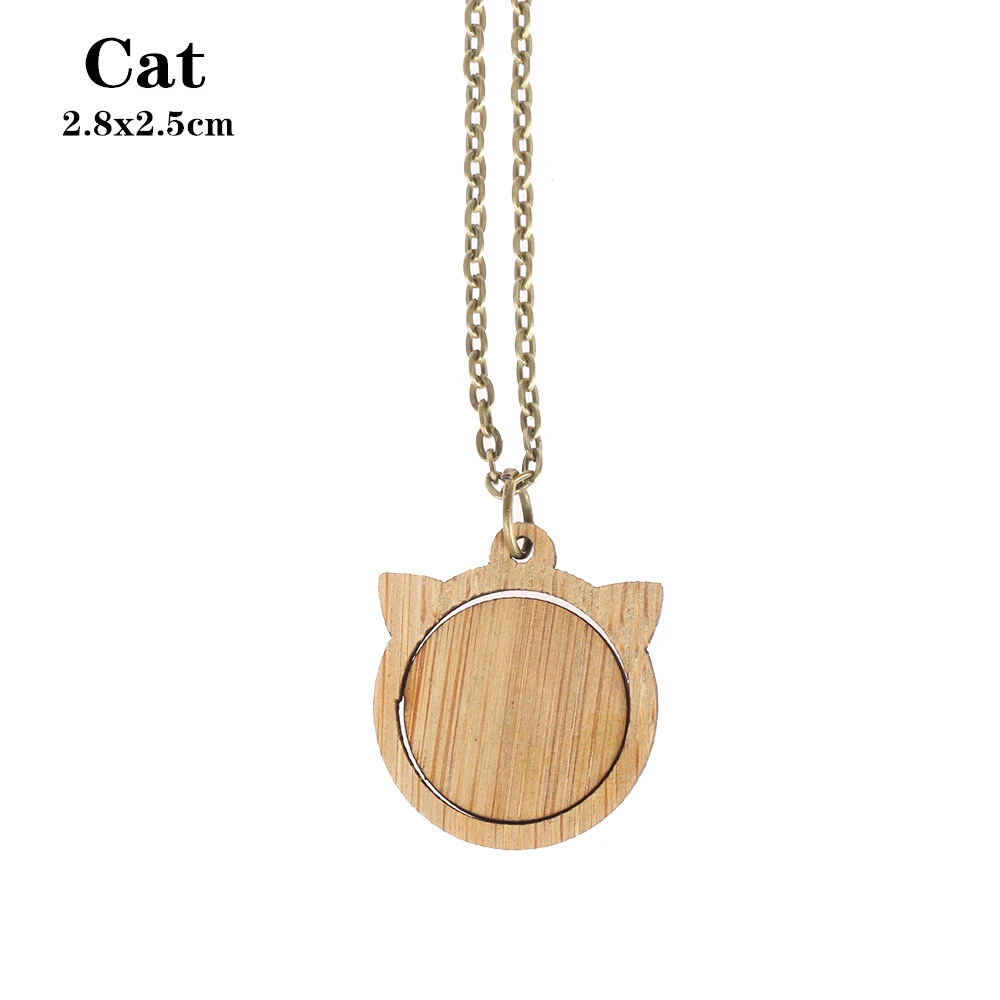 Cat 2.8x2.5cm Деревянная рамка для вышивки, мини-обруч для вышивки, маленькая ручная строчка, обруч с крестом, обрамление, обруч, ожерелье, сделай сам, рукоделие, подарок, серьги - Цвет: Cat 2.8x2.5cm