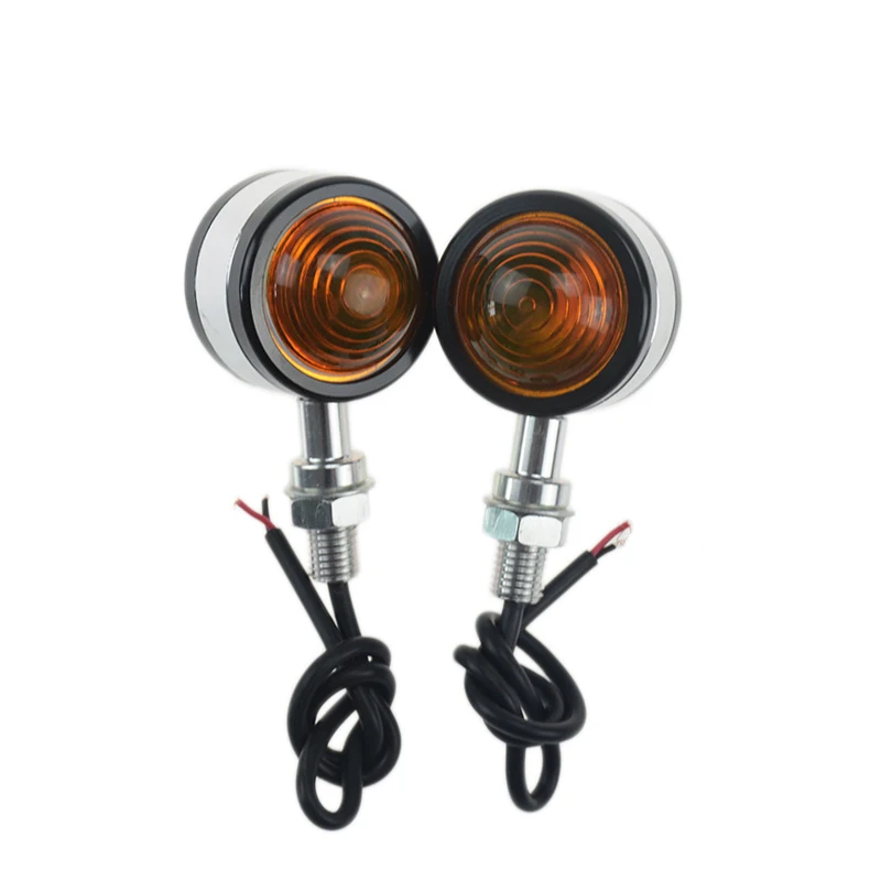 Универсальный мотоциклетный двухсторонний круглый светодиодный сигнал