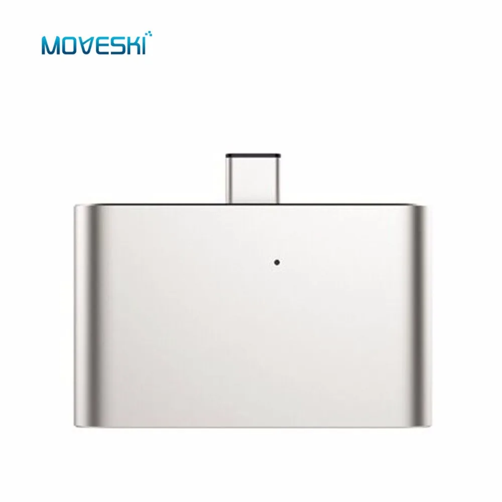 Кард ридер Moveski T800 Type C USB 3 1 OTG концентратор адаптер Micro SD/TF флэш карта памяти чтение