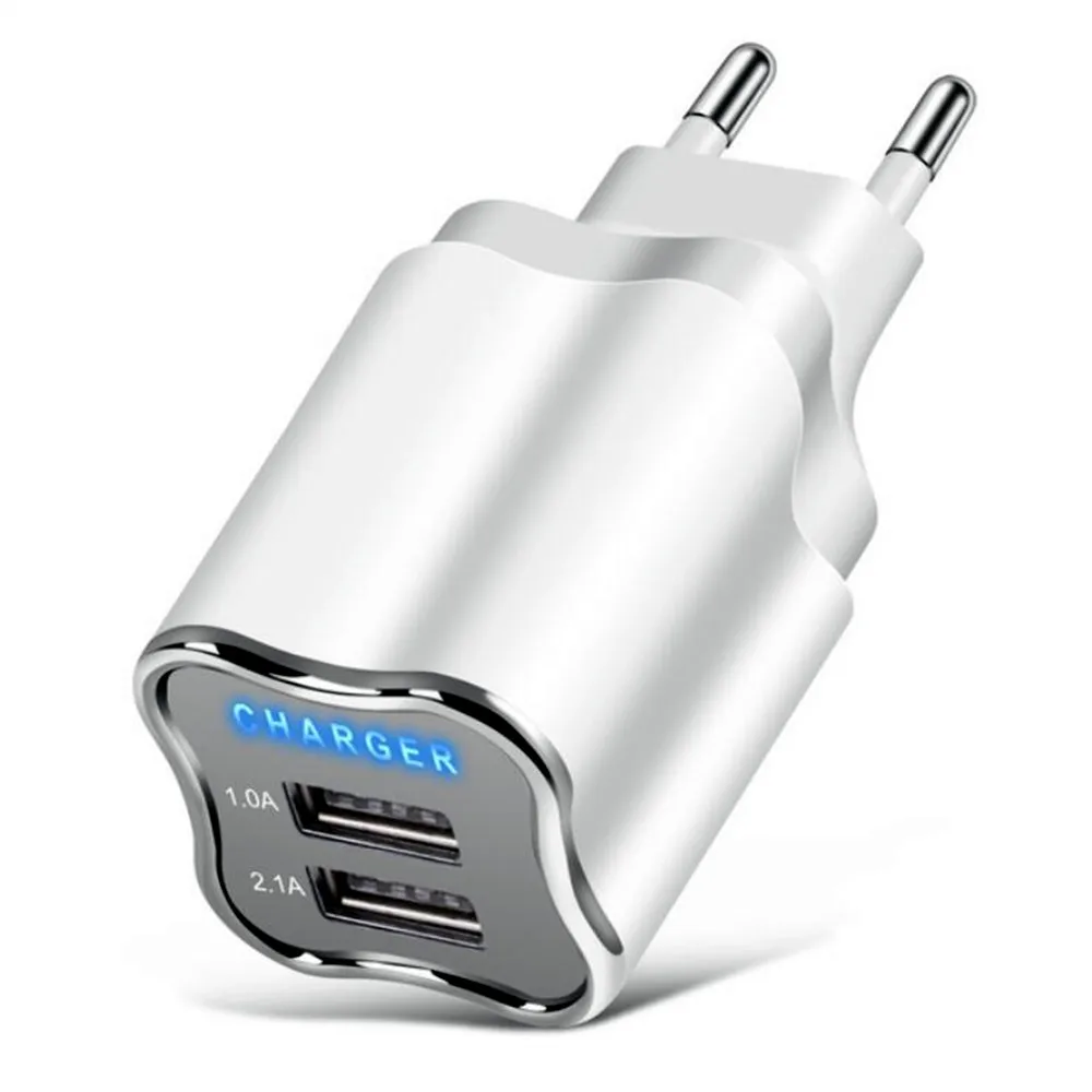 Универсальное USB зарядное устройство дорожное настенное адаптер для смартфона