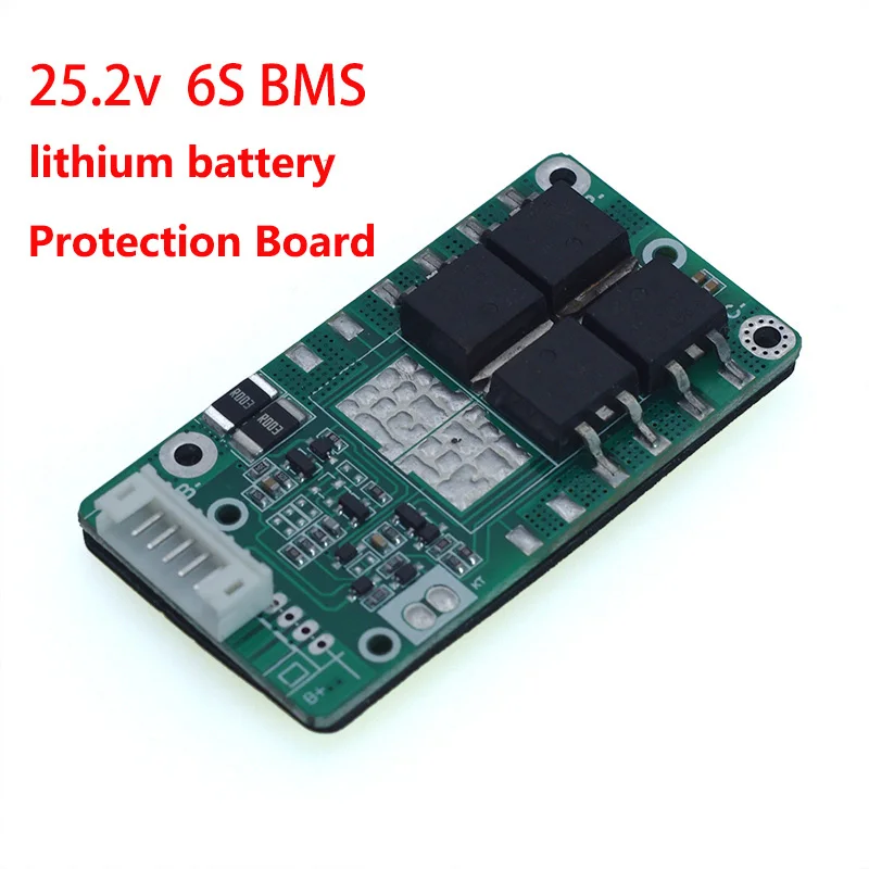 DIY 25,2 V 6S 15A 20A литий-ионный аккумулятор 18650 BMS печатная плата PCM w/баланс интегральные схемы плата для электровелосипеда