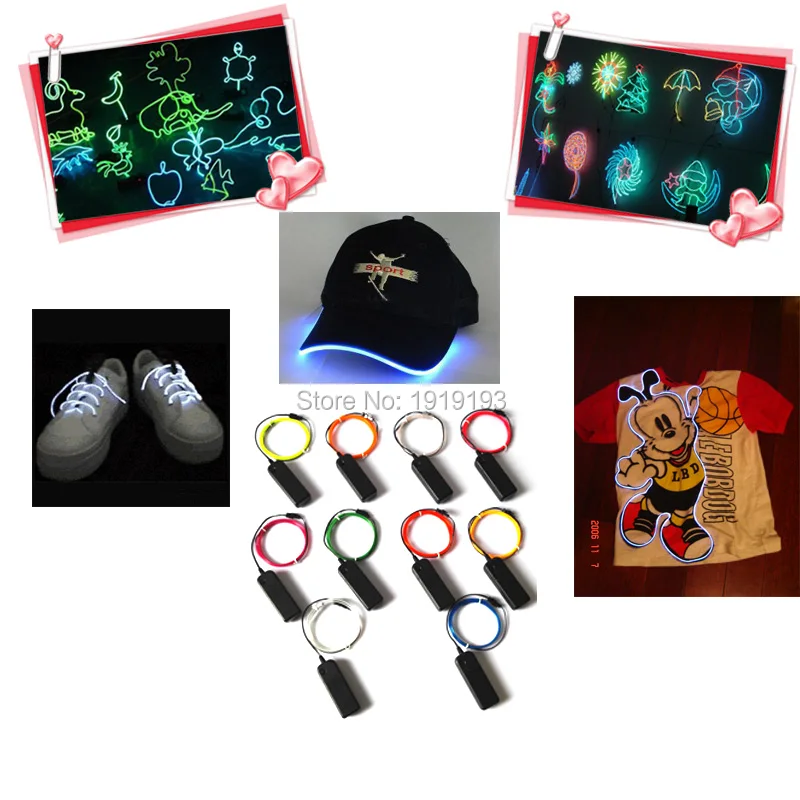 Декоративная светодиодная лента гибкая неоновая 2 3 мм на выбор 1 метр для