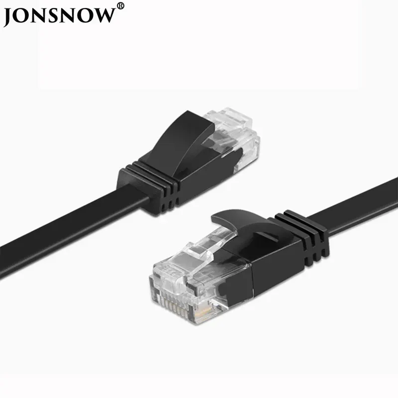 Кабель Ethernet сети JONSNOW CAT6 ПК порт RJ45 компьютерный шнур из чистой меди ультратонкий