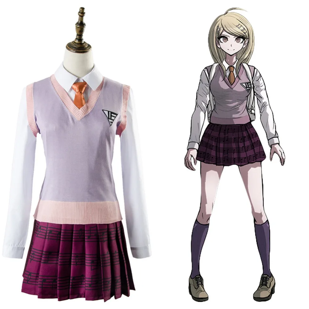 

Danganronpa 3 Akamatsu kaede Outfit Dress Cosplay Costume full set
