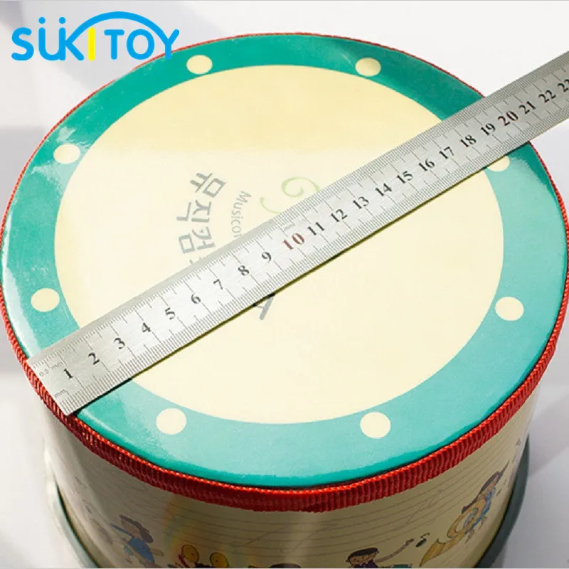 Kid's Soft Montessori Wooden Drum Korea Style Musical Children Learning &amp Exercising Type High Quanlity Gift For Baby Kids|musical