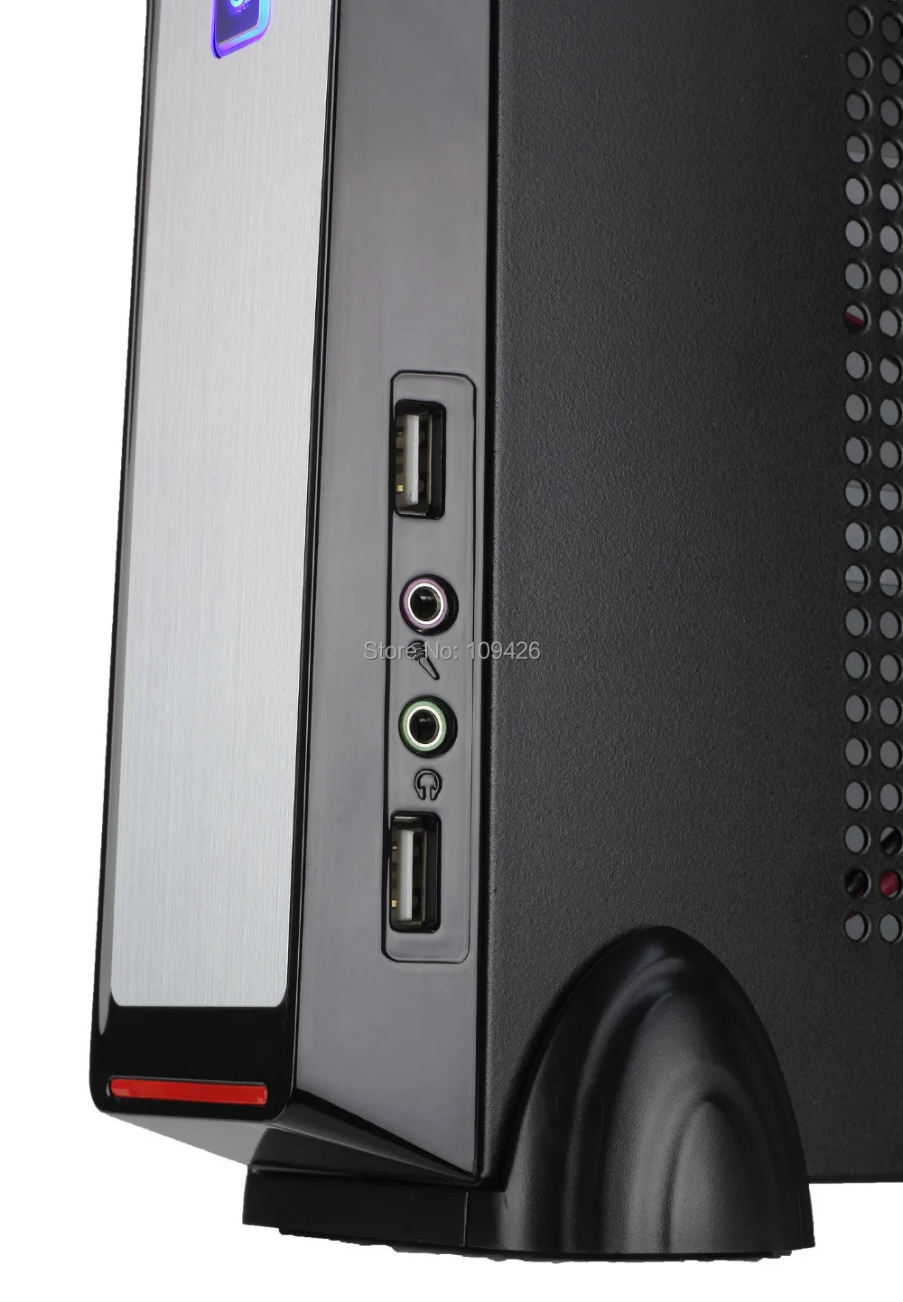 Realan 3019 Mini ITX стоечный сервер с 120 Вт Питание Модуль и 12 В 5A адаптер secc Сталь