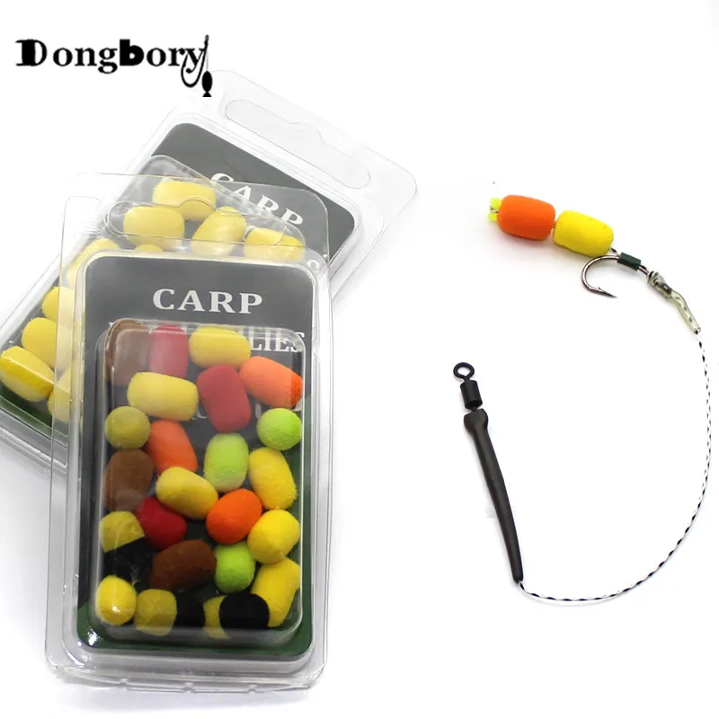 20 шт. цилиндрическая наживка для ловли карпа всплывающая пенопластовая