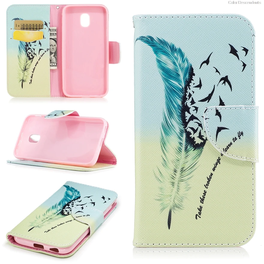 Flip Case For Samsung Galaxy J7 2017 J730 SM-J730 SM-J730FM SM-J730FM/DS SM-J730F/DS SM J730G/DS J730K Phone Leather Cover Bags | Мобильные