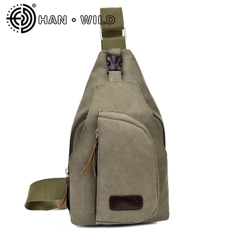Модная сумка для человека Повседневное Сумка груди Холст Crossbody Back Pack Для мужчин