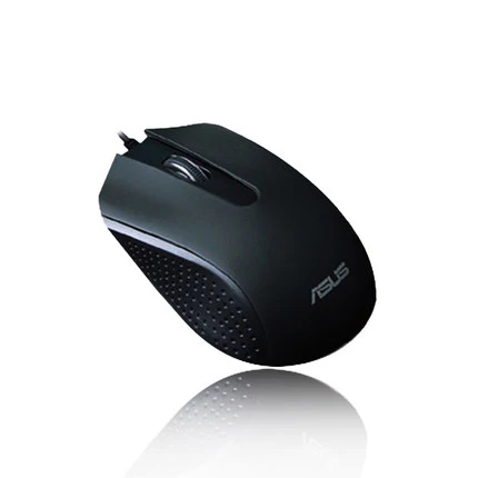 Проводная игровая мышь ASUS AE 01 USB оптическая эргономичная черная для ноутбука и