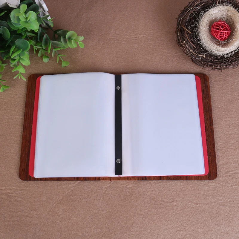 Деревянный чехол ручной работы с листьями для фотографий Instax мини альбом