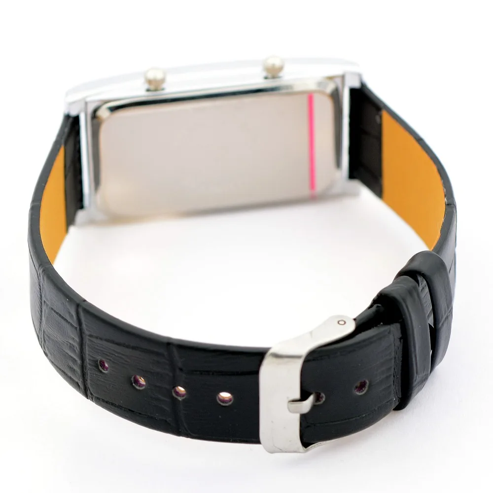 Новые женские наручные часы с двумя часовыми поясами кварцевые черные из