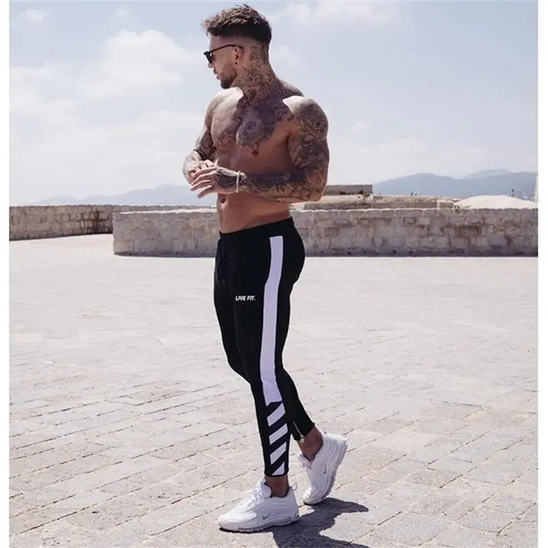 Мужские спортивные штаны Фитнес мужские повседневные баскетбол бодибилдинг