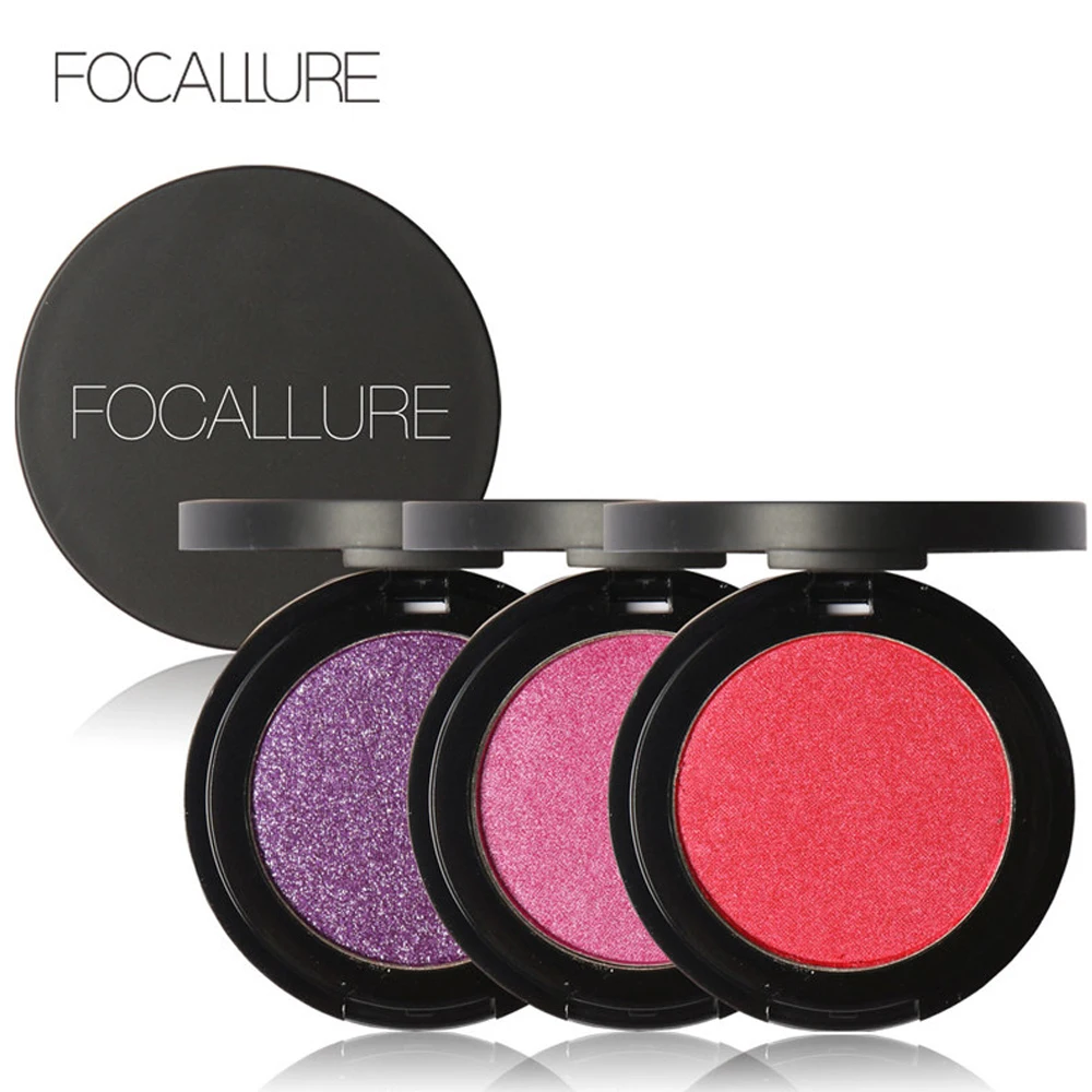 Focallure пигмент одного Shimmer матовый Тени для век Палитры матовая Цвет Макияж блеск