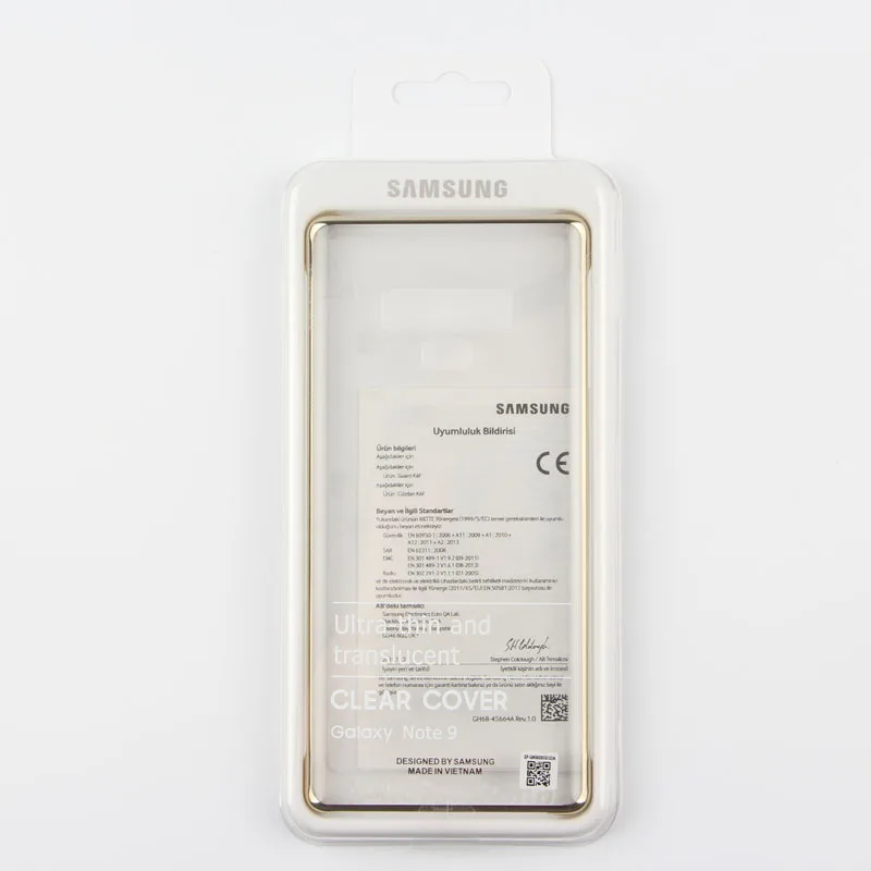 Samsung прозрачный защитный чехол для телефона samsung Note9 NOTE 9 N960F ультра тонкий Задний защитный чехол Stealth TPU
