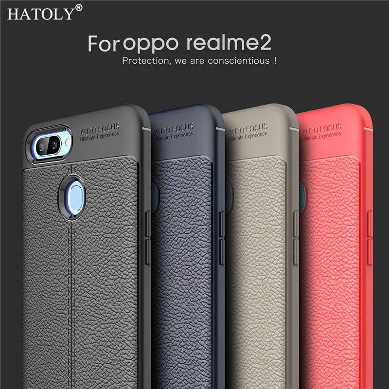 

Oppo Realme 2 Case Silicon Soft Litchi TPU Phone Case Cover For Oppo Realme 2 Silicone Case Fundas Bumper Oppo Realme 2 Capa