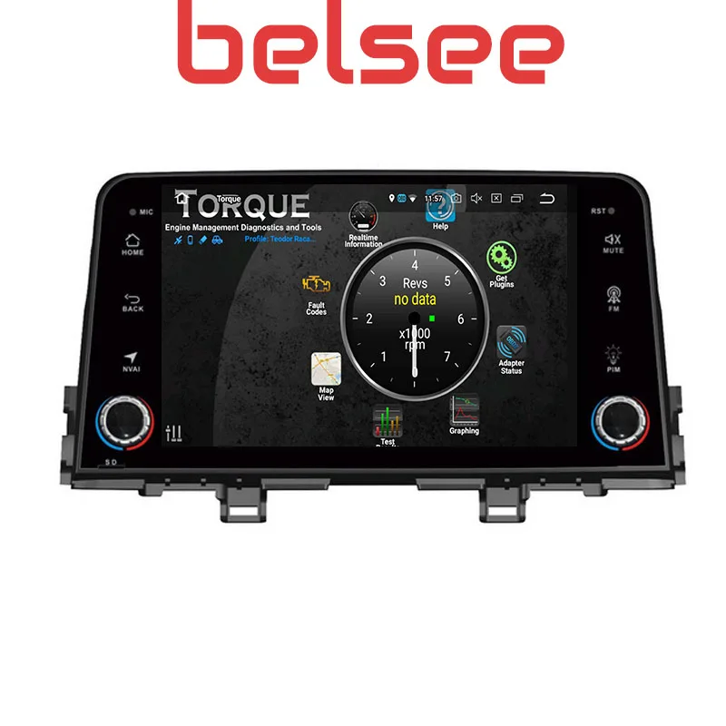 Belsee " для Kia Morning Picanto Android 8,0 Авторадио Bluetooth gps автомобильное радио стерео Восьмиядерный 4 Гб PX5 поддержка Разделенный экран
