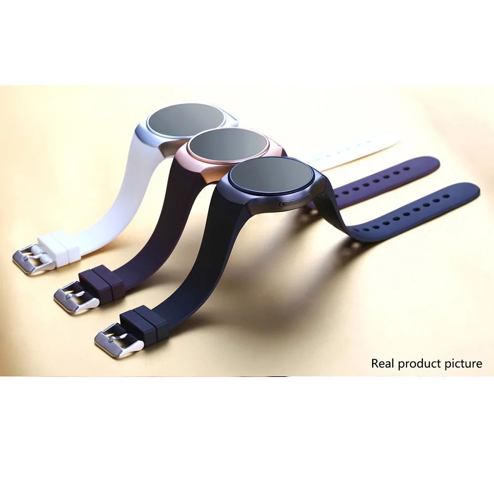 Kingwear KW18 1.3 ''IPS Круглый циферблат SmartWatch телефон sim карты MTK2502 Шагомер Bluetooth 4.0