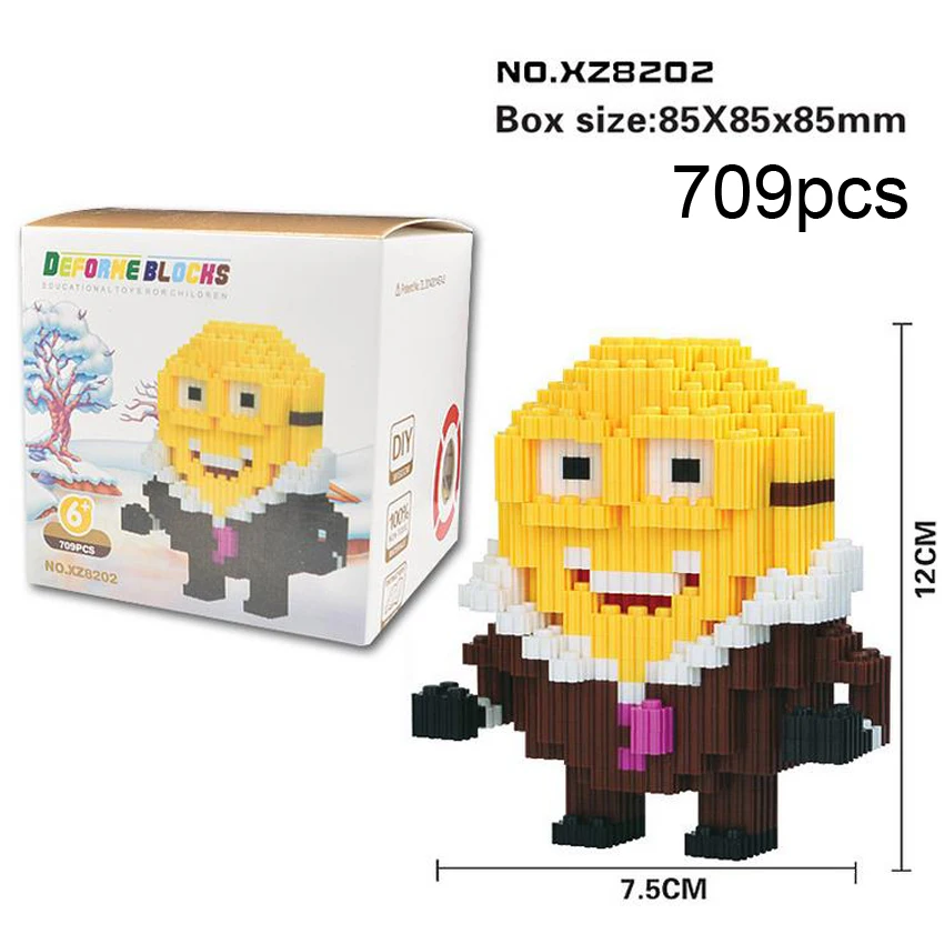 DOLLRYGA 2019 Новое поступление игрушка ребенок мультфильм аниме алмазные блоки