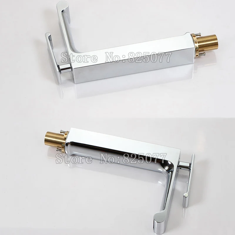 DHL водопад Уникальный дизайнерский смеситель для раковины с одной ручкой