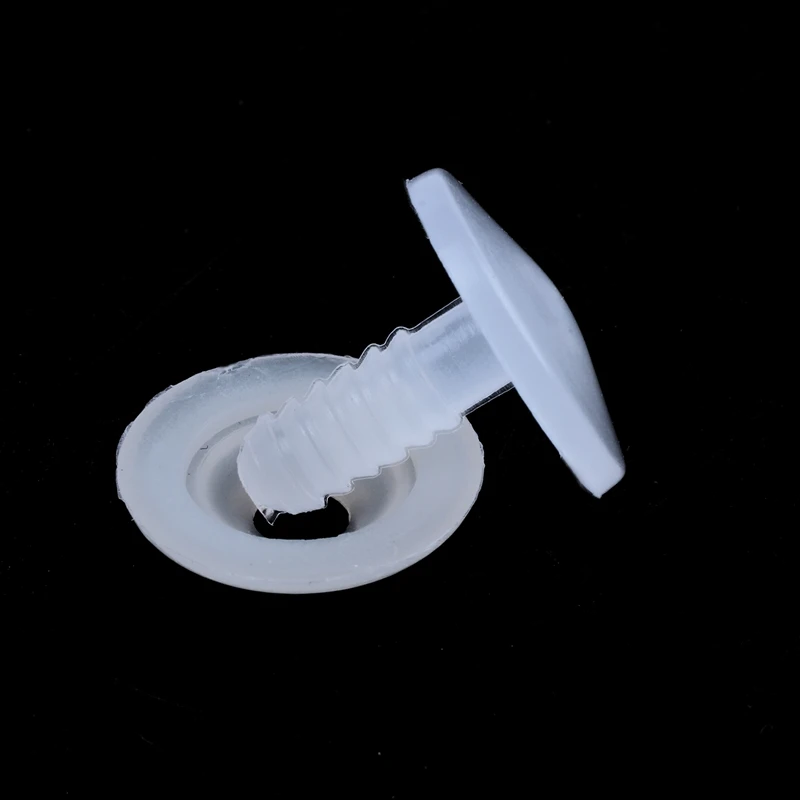 50 комплектов белая игрушка кукла ремесло шарниры 20 мм x 5 | Игрушки и хобби