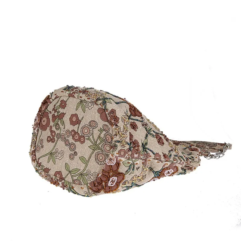 Осень 2017 г. мода белье Вышивка Для женщин Цветок Сумочка вечерняя сумочка BS010
