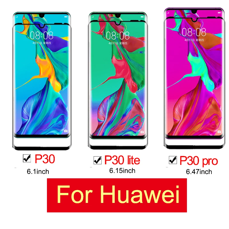 Защитное стекло для huawei p30 lite закаленное p 30 pro hauwei huavei Защитная пленка экрана