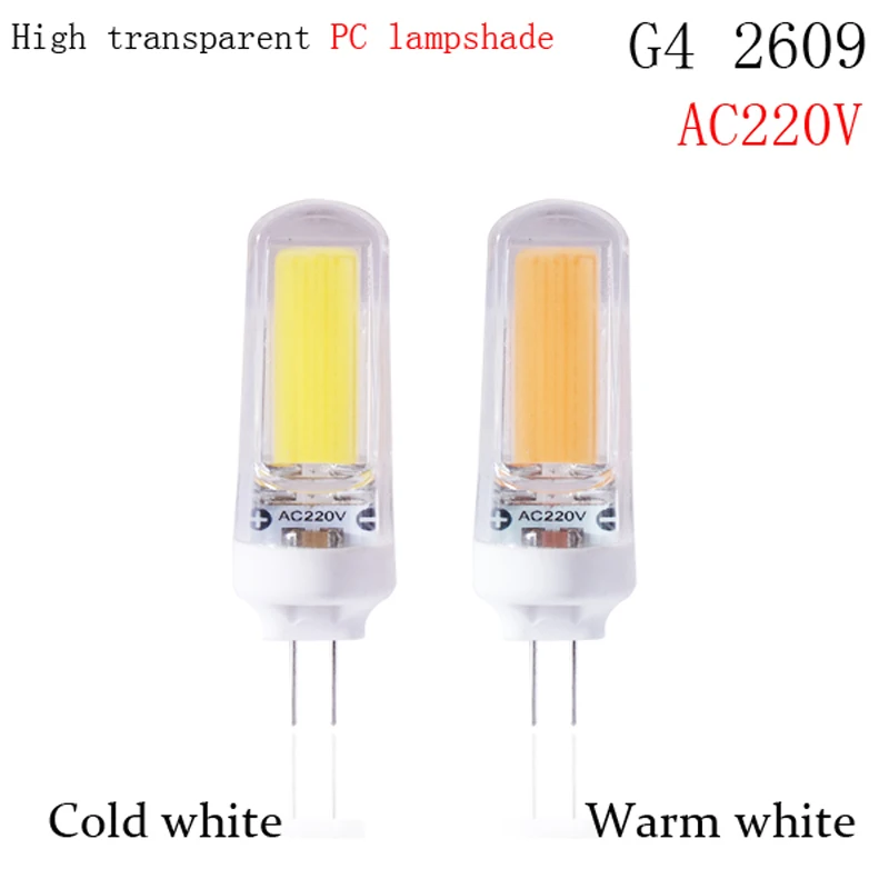 Низкая цена новинка DC12V g4 AC220V g9 светодиодные лампы SMD2835 3014 LED G9 3 Вт 5 9 12 кукурузная