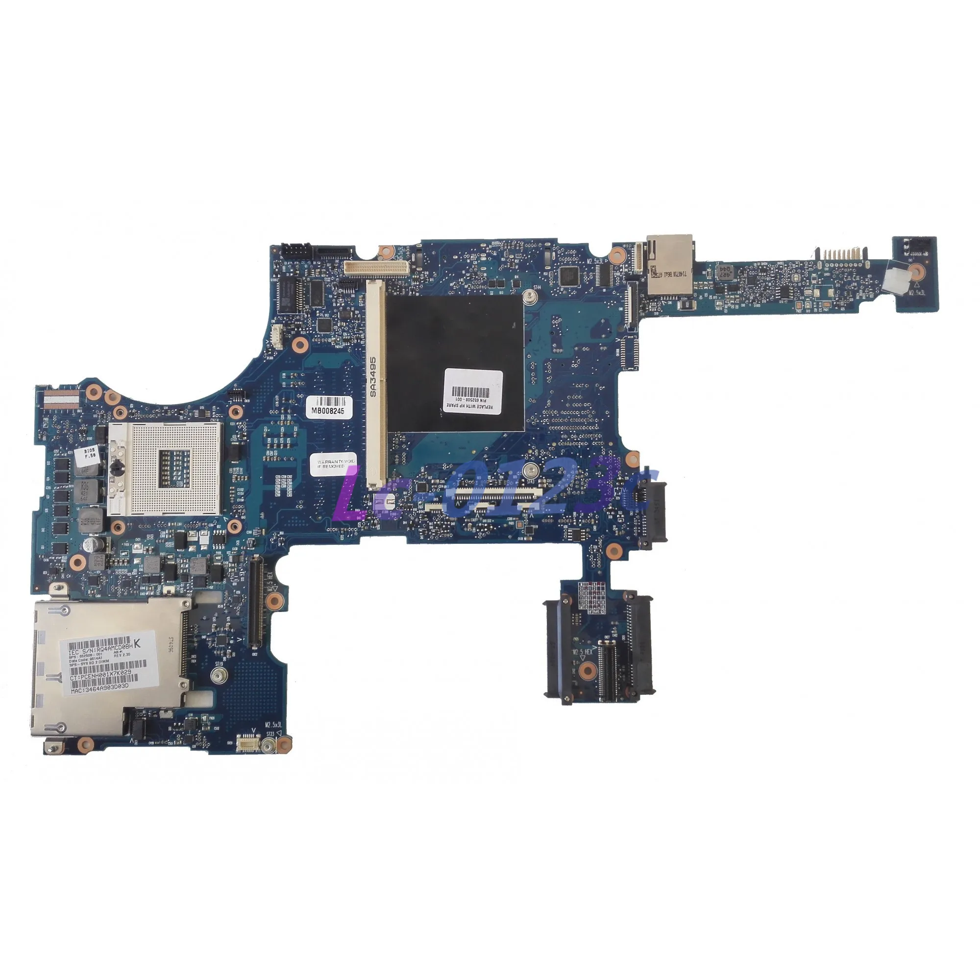 Fulcol для hp Elitebook 8760 W ноутбук материнская плата 6050A2438101 652508-001 652508-501 652508-601 DDR3 |