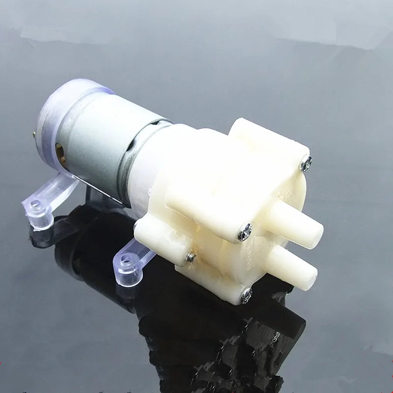 RIWEI DC12V 385 водяной насос высокотемпературный прозрачный миниатюрный чайный