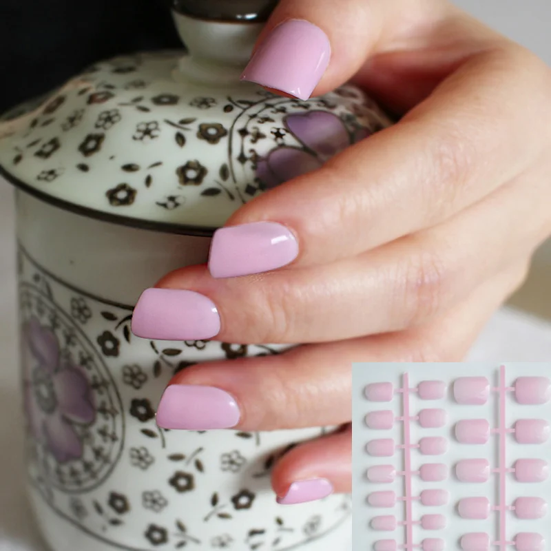 Модный Дамский маникюрный светильник с искусственными ногтями блестящий