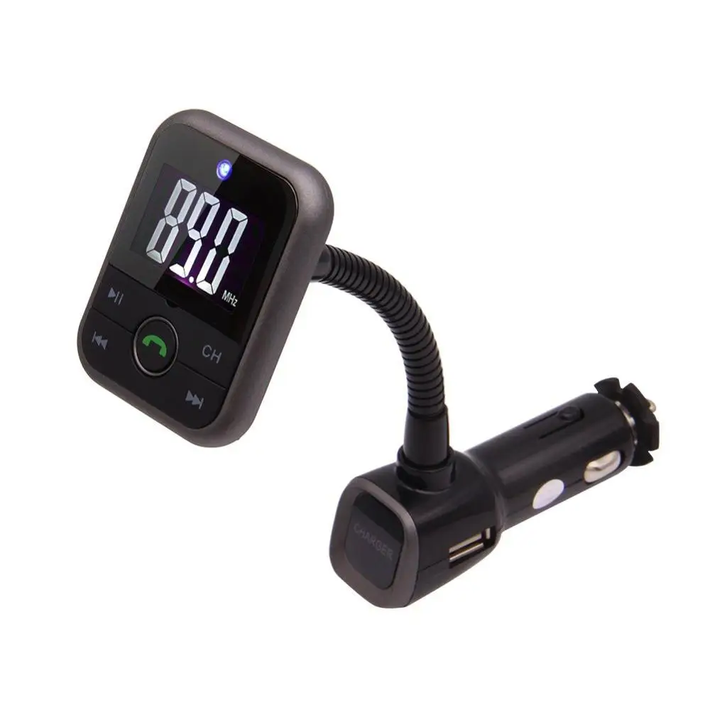 Беспроводной fm модулятор радио адаптер Handsfree Car Kit MP3 плеер со светодиодным