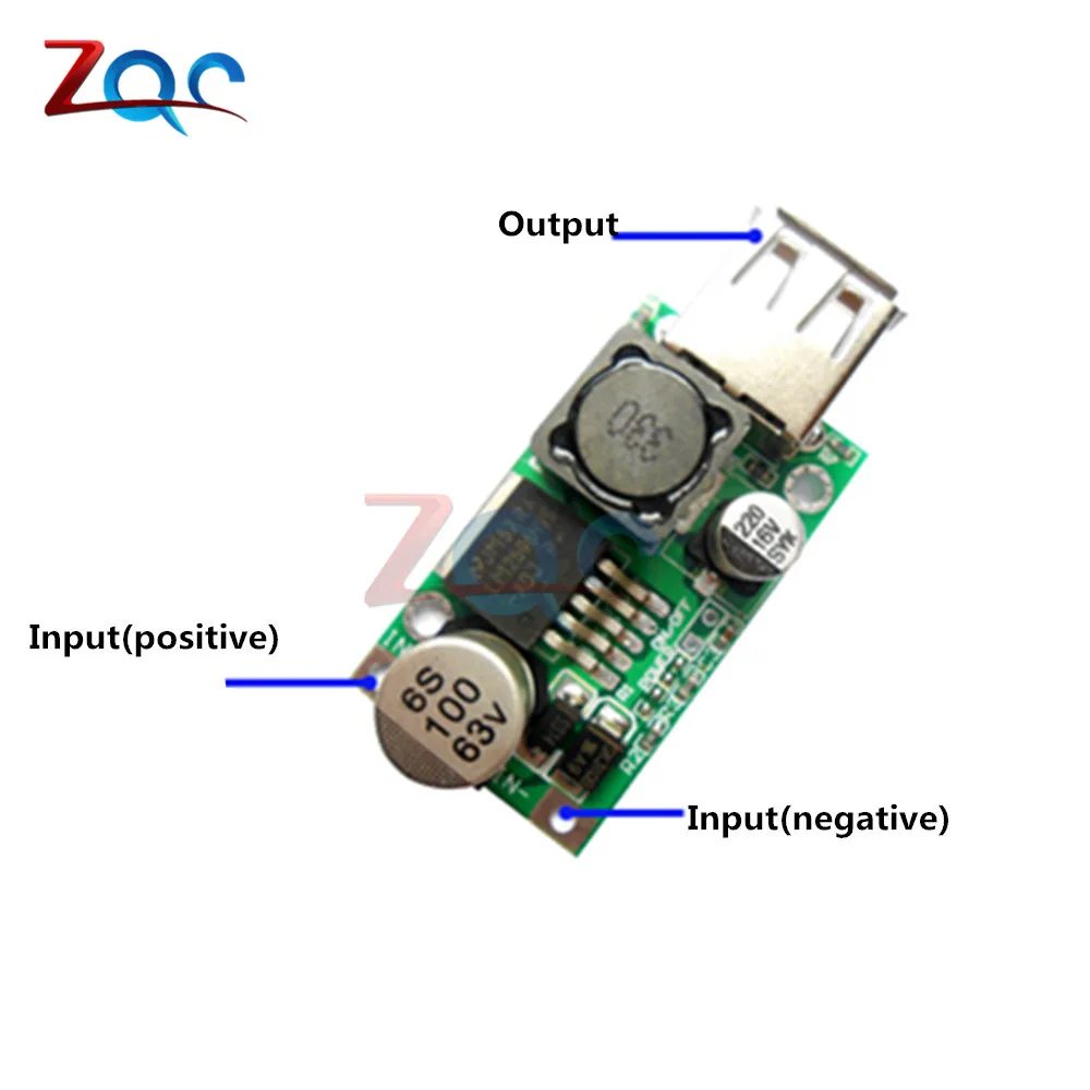 LM2596HV 5V DC-DC понижающий преобразователь модуль 9V 12V 24V 36V 48V до 3A зарядного устройства
