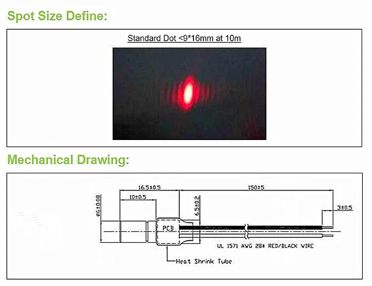 6 мм 635nm красный лазерный модуль локатор светильник aimer | Лампы и освещение