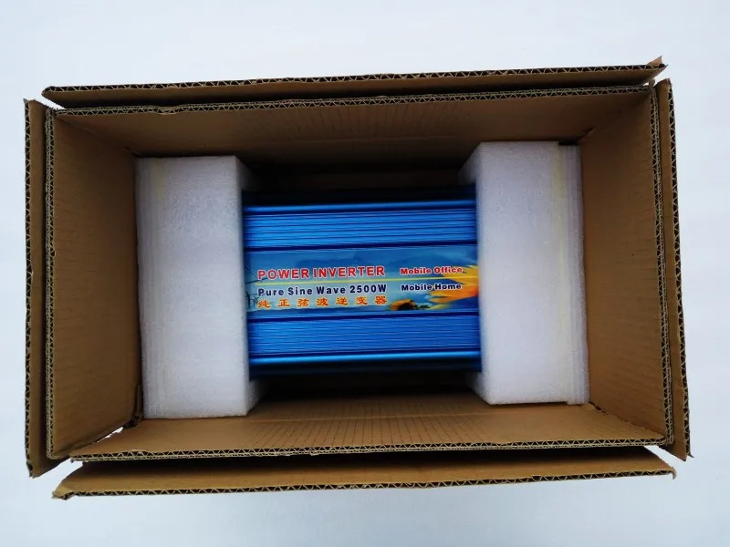 Преобразователь постоянного тока в переменный ток пиковая мощность 2500 Вт