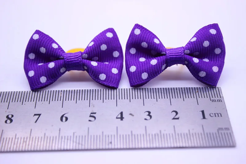 Резинки для шерсти собак стильные резинки в горошек Аксессуары ухода за