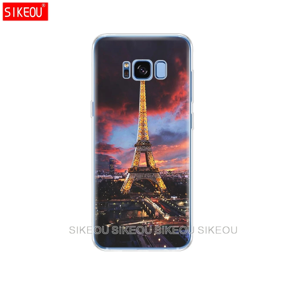 Силиконовый чехол для Samsung Galaxy S9 S8 S7 S6 edge S5 S4 S3 PLUS телефона с изображением