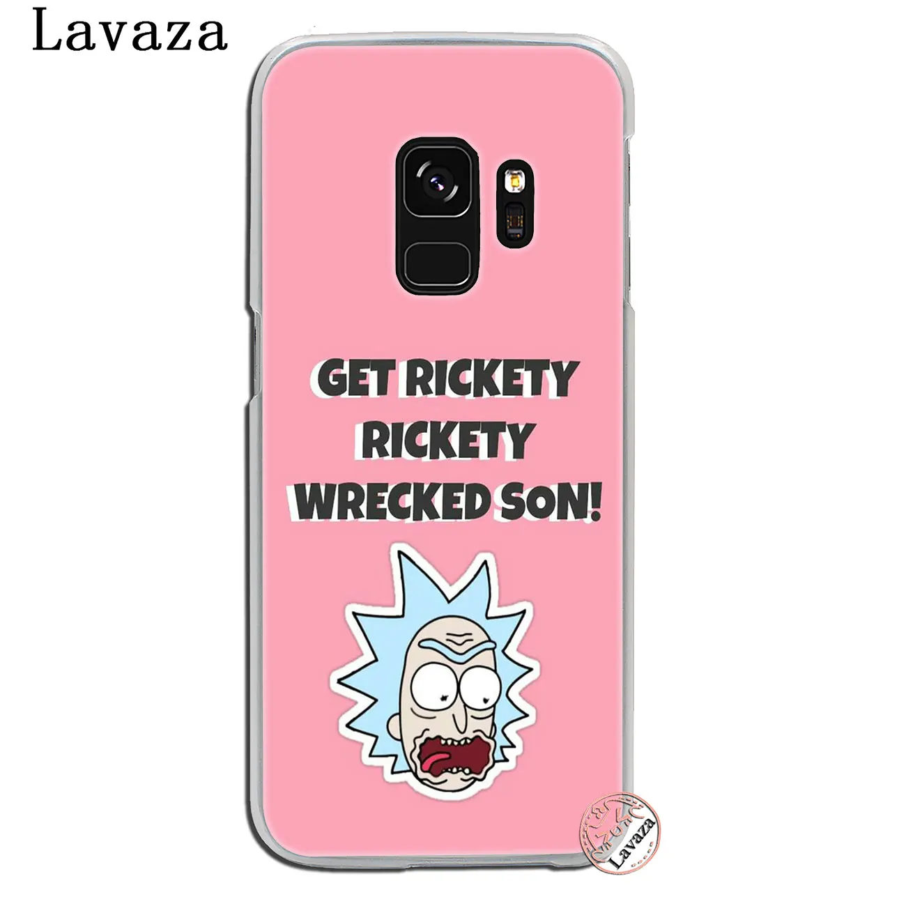 Lavaza Рик и Морти чехол для телефона для samsung Galaxy Note 10 9 8 A9 A8 A7 A6 плюс A3 A5 A2 крышка - Цвет: 4