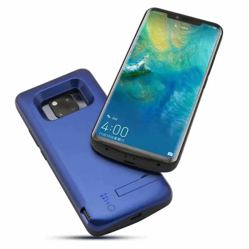Чехол с зарядным устройством для Huawei Mate 20 Pro мягкий силиконовый чехол рамкой