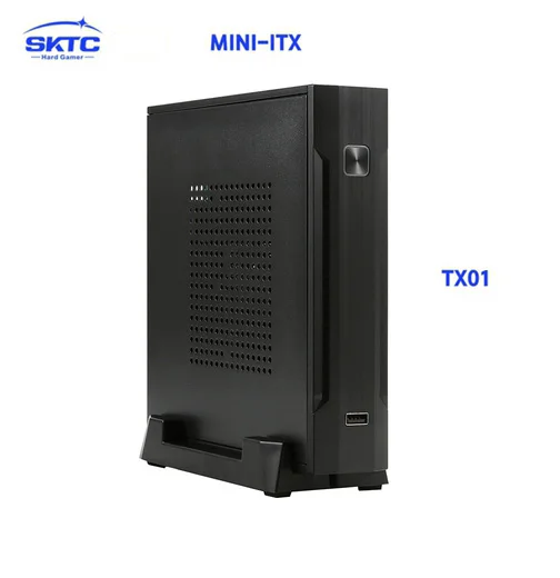 Тонкий itx мини Чехол HTPC домашний кинотеатр горизонтальный itx корпус SECC ПК для рабочего кабинета мини-atx игровой настольный корпус