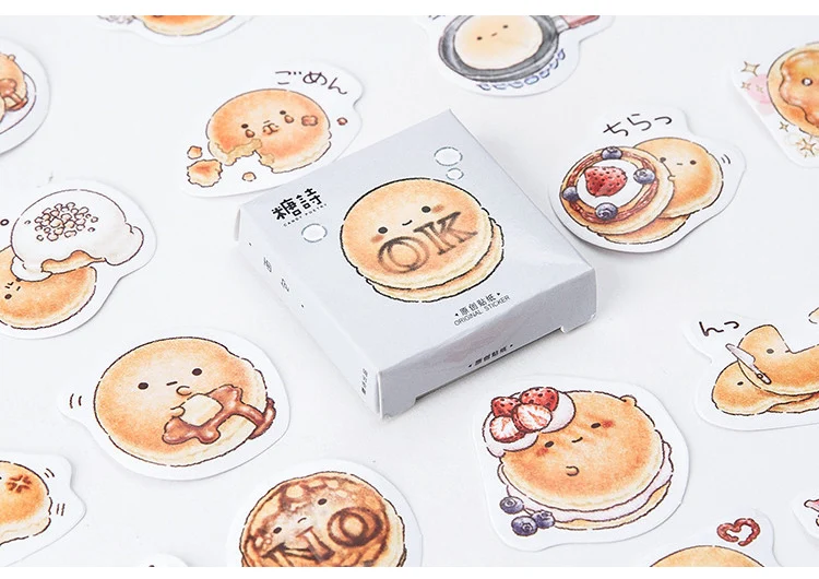 45 шт/1 упаковка Kawaii животные дневник планировщик декоративные наклейки Клейкие наклейки Скрапбукинг ремесленные канцелярские наклейки