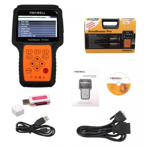 Foxwell NT644 AutoMaster все делает полные системы + EPB сканер обслуживания масла|epb|foxwell