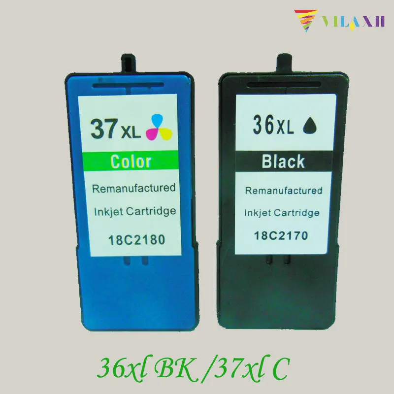 Чернильный картридж для принтера Lexmark 36XL 37XL Series x3650 x4650 x5650 x6650 x6675 Z2420|ink cartridge|lexmark 36